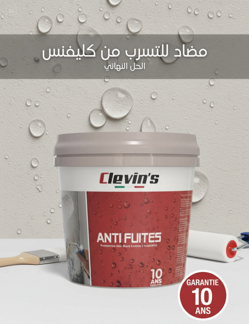 🛡️ طلاء كليفنس ANTI-FUITES - الحماية القصوى ضد تسربات المياه! 💦
